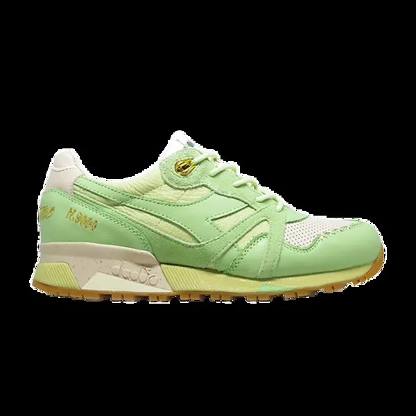 Кроссовки Diadora Feature x N9000 Ice Cream 'Pistacchio', зеленый