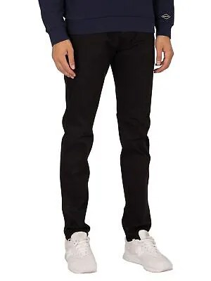 Мужские зауженные джинсы Anbass Hyperflex X-Lite Replay, черные