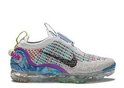 Детские кроссовки Nike Air Vapormax 2020 FK Pure Platinum/Black-Multi (CJ4069 003) для больших детей