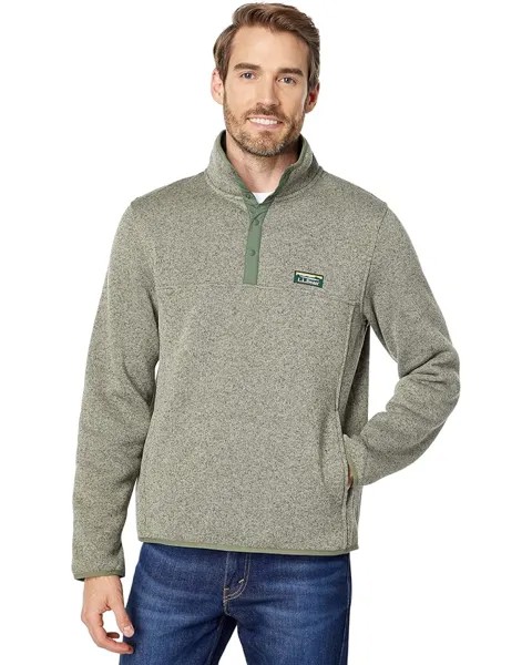 Свитер L.L.Bean Sweater Fleece Pullover, цвет Eucalyptus