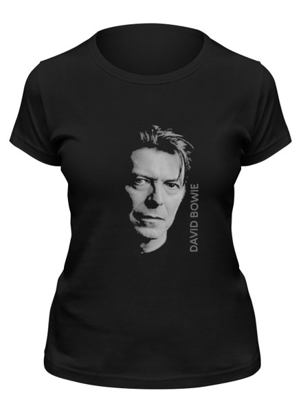 Футболка женская Printio David bowie черная L