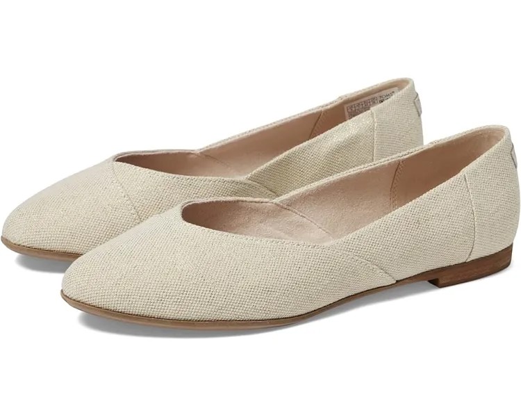 Балетки TOMS Jutti Neat, цвет Dark Natural