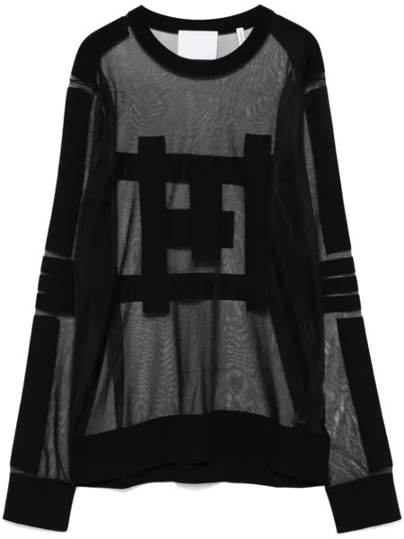 Helmut Lang h Астро топ, черный