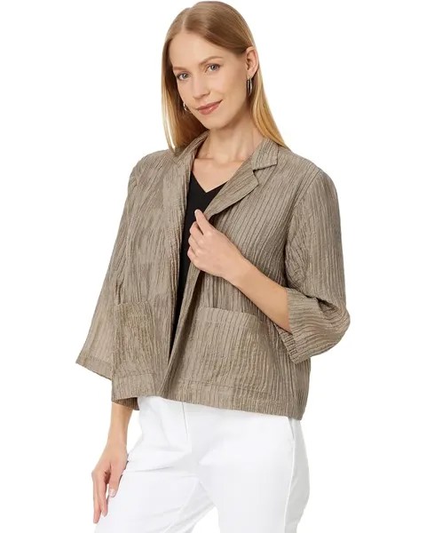 Куртка Eileen Fisher Stand Collar, цвет Briar