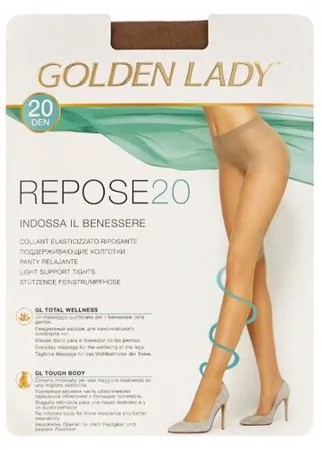 Колготки Golden Lady Repose 20 den, размер 5-XL, daino (бежевый)