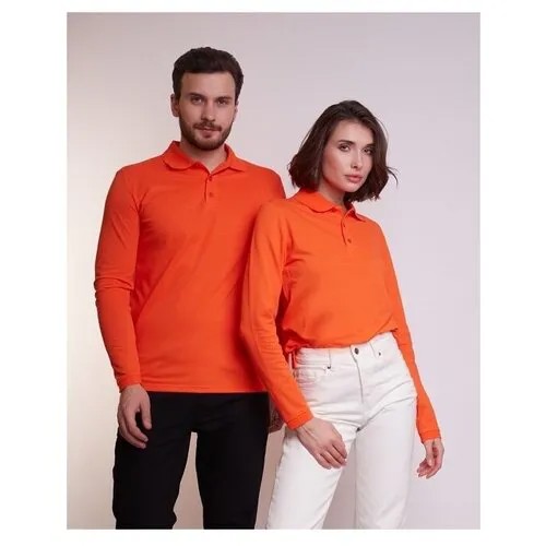 Поло Uzcotton, размер 40-42\XXS, orange