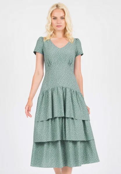 Платье женское MARICHUELL MPl00082L(helly) зеленое 48 RU
