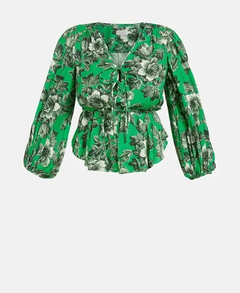 Элегантная блузка Ted Baker, зеленый