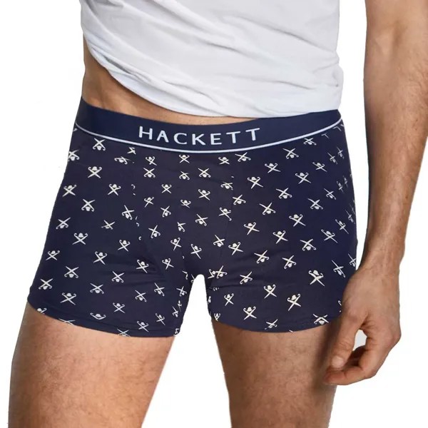 Боксеры Hackett Icon 2 шт, синий