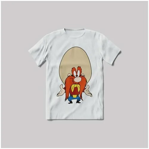 Футболка Looney Tunes(Бакс Банни, Бакс, Твити, Bunny, Bucks Bunny, Mickey Mouse, Yosemite Sam, Йосемити Сэм, Мики Маус, Скрудж, Макдак, персонажи, мультфильм, Duffy Duck, pixar) 1