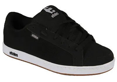 Туфли Etnies Kingpin — черные/белые/резинки — новые