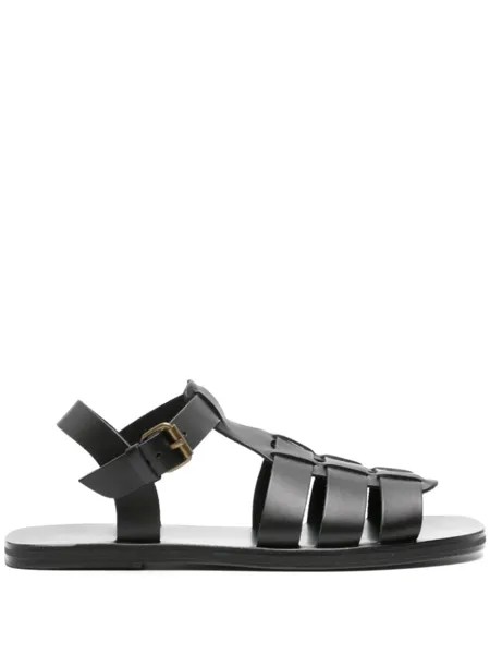 Ancient Greek Sandals сандалии Ektoras, черный