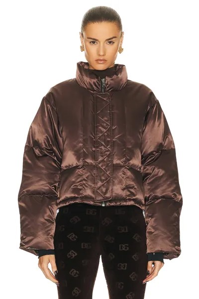 Куртка Shoreditch Ski Club Roux Puffer, цвет Bitter Chocolate Brown