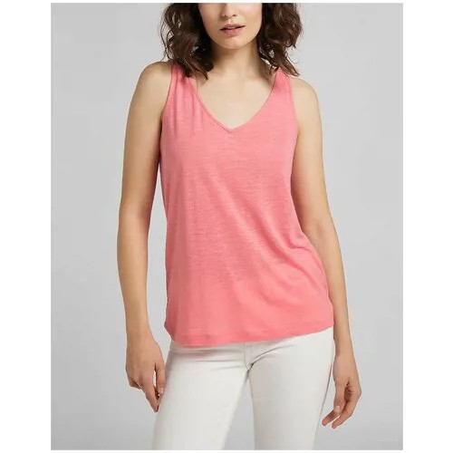 Футболка Lee V NECK TANK CHERRY BLOSSOM Женщины L44UENQJ L