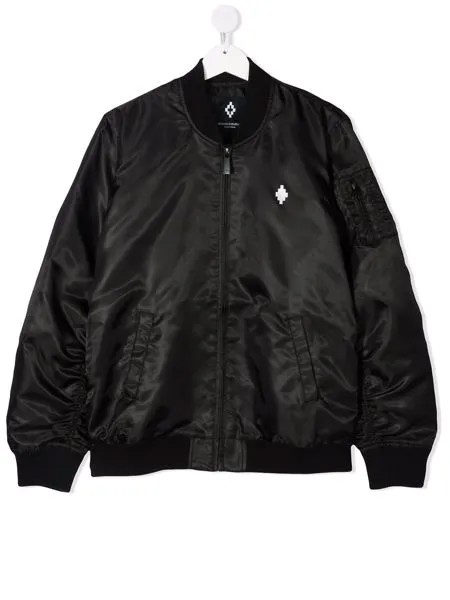 Marcelo Burlon County Of Milan Kids бомбер с принтом