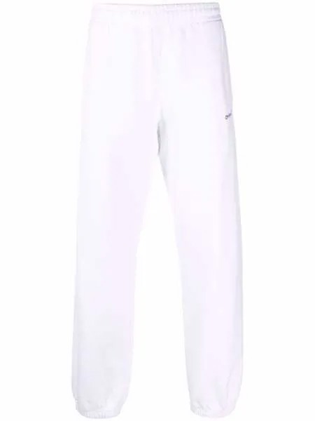 Off-White спортивные брюки с принтом Caravaggio