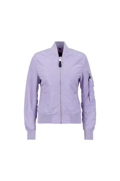 Межсезонная куртка ALPHA INDUSTRIES, светло-фиолетовый