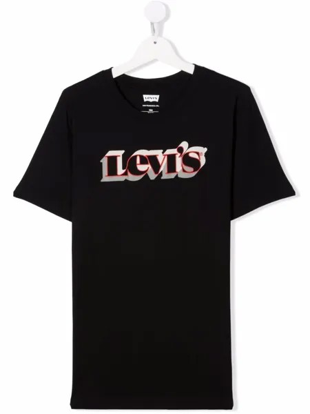 Levi's Kids футболка с логотипом