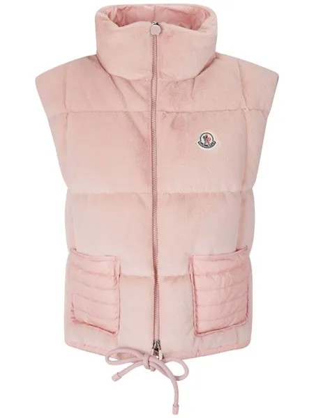 Moncler жилет Arques, розовый