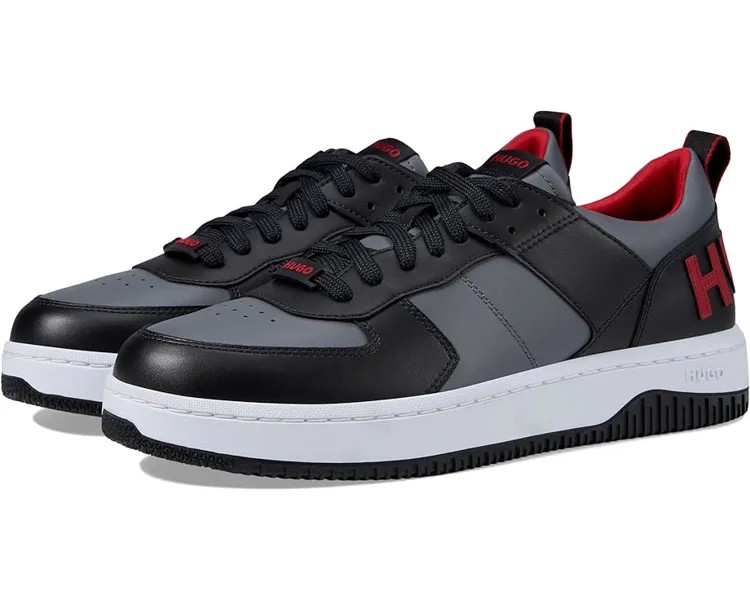 Кроссовки HUGO Killian Tennis Sneaker, цвет Open Grey