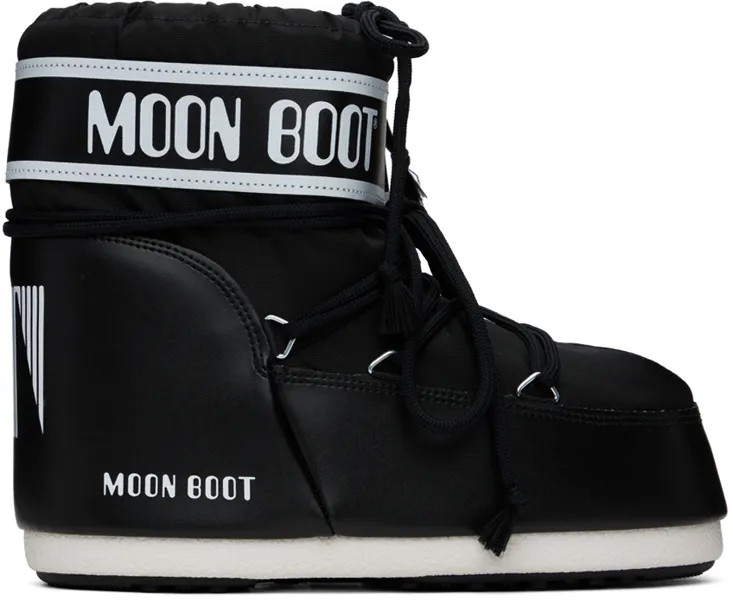 Лунные ботинки Black Icon Полусапоги Moon Boot