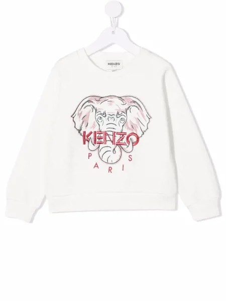 Kenzo Kids толстовка с принтом