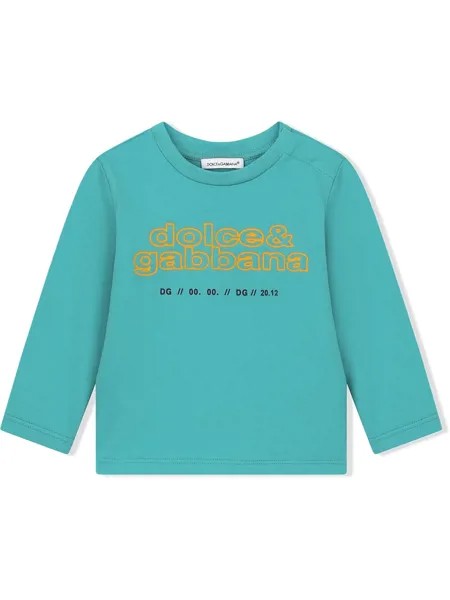 Dolce & Gabbana Kids футболка с логотипом