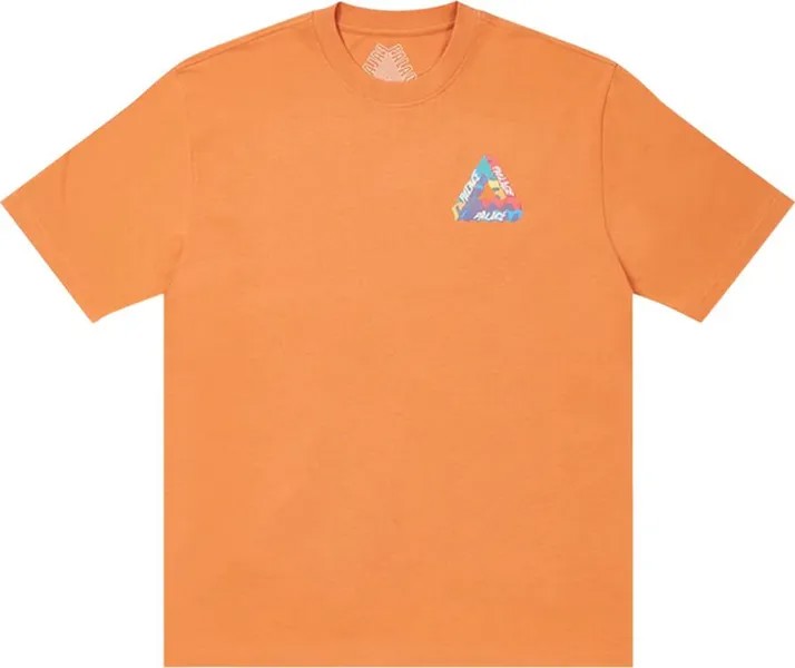 Футболка Palace Tri-Visions T-Shirt 'Caramel', оранжевый