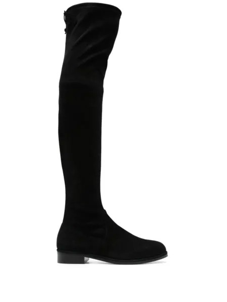 Stuart Weitzman сапоги Lowland с завязками, черный