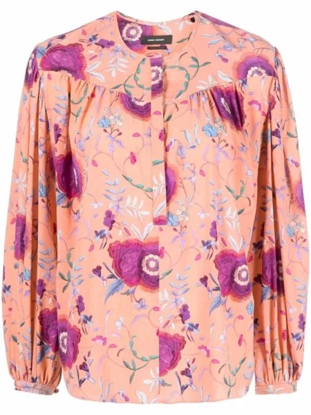 ISABEL MARANT блузка Brunille, розовый