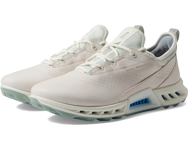 Кроссовки ECCO Golf Biom C4 GORE-TEX Waterproof Golf Hybrid Golf Shoes, цвет Delicacy Cow Leather