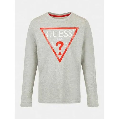 Лонгслив GUESS, размер 7Y [METY], серый