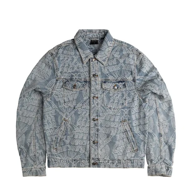 Джинсы Settle Macrame Denim Jacket Daily Paper, синий