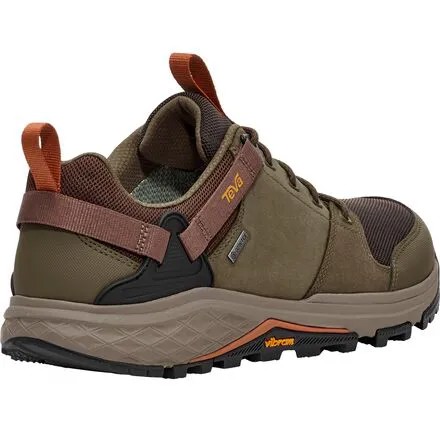 Низкие походные кроссовки Grandview GTX мужские Teva, цвет Rainforest Brown/Dark Olive