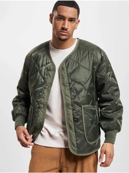 Переходная куртка Alpha Industries, оливковый