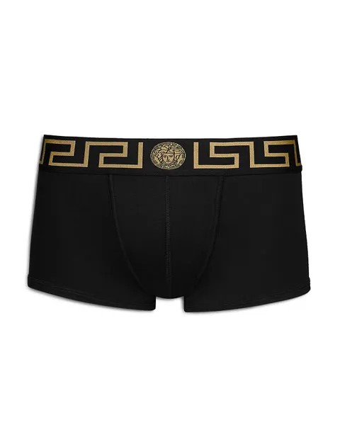 Невысокие плавки с логотипом Versace