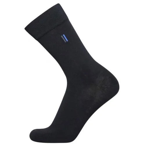 Мужские носки Pantelemone, 1 пара, классические, воздухопроницаемые, быстросохнущие, износостойкие, нескользящие, размер 29(44-46), черный