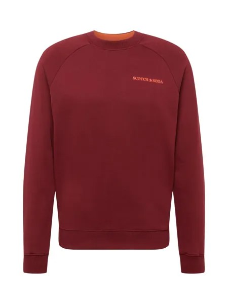 Толстовка Scotch & Soda, темно-красный