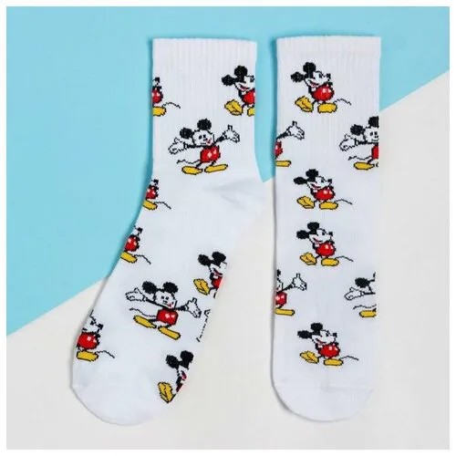 Носки Disney, размер 37, белый