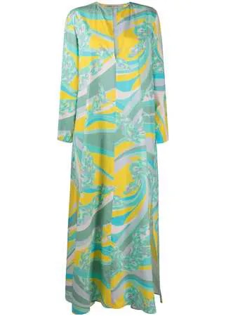 Emilio Pucci пляжное платье с абстрактным принтом