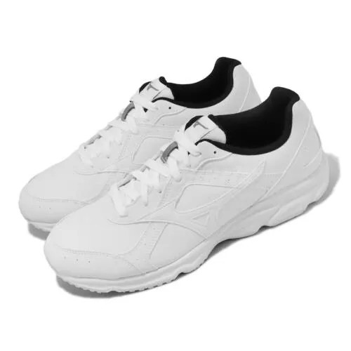 Mizuno School White Black Men Unisex Cross Training Gym Sports Shoes G1GC1809-01