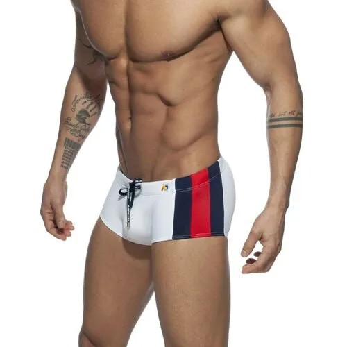 Плавки Addicted Stripes Basic Swim Sunga, размер 3XL, белый