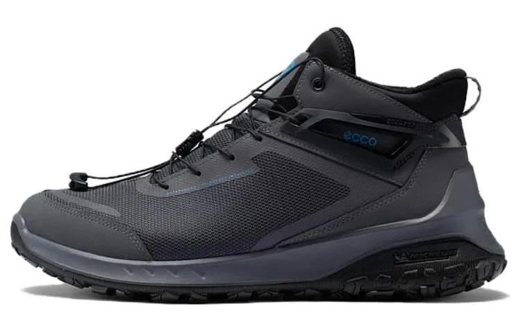 Кроссовки ecco Otto Series Lifestyle Shoes Men Low-top Iron Gray, серый