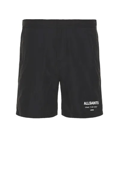 Шорты ALLSAINTS Underground Swim Short, цвет Jet Black