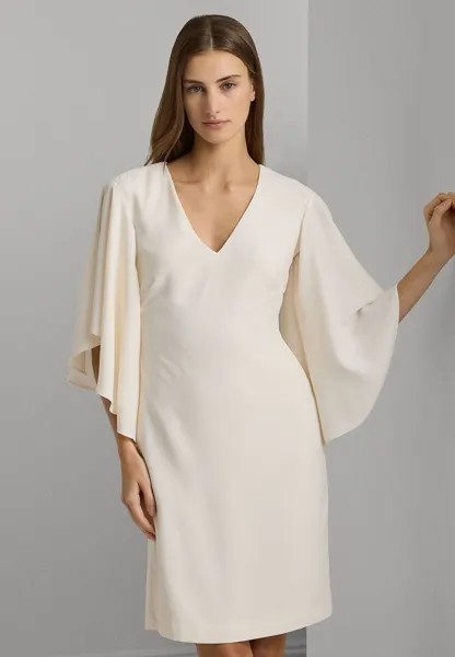 Коктейльное платье YAIRA Lauren Ralph Lauren, молоко