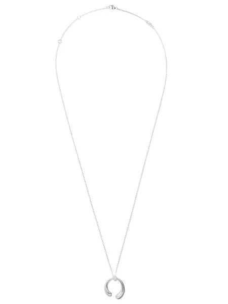 Georg Jensen серебряное колье Mercy с подвеской