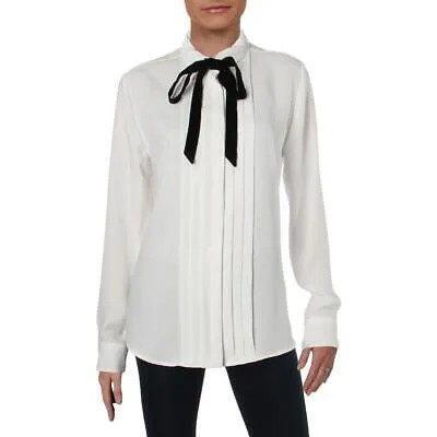 Женская белая блузка на пуговицах Lauren Ralph Lauren Marijila 14 BHFO 0651