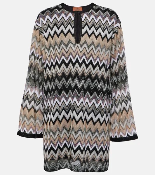 Туника с зигзагом Missoni, бежевый