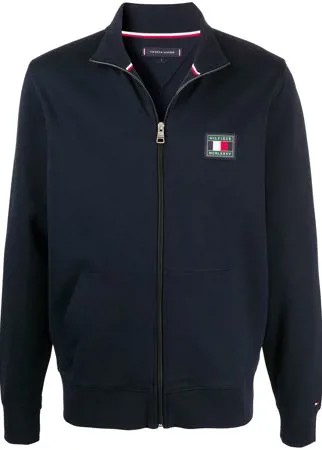 Tommy Hilfiger спортивная куртка с нашивкой-логотипом