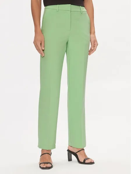 Тканевые брюки стандартного кроя Yas, зеленый